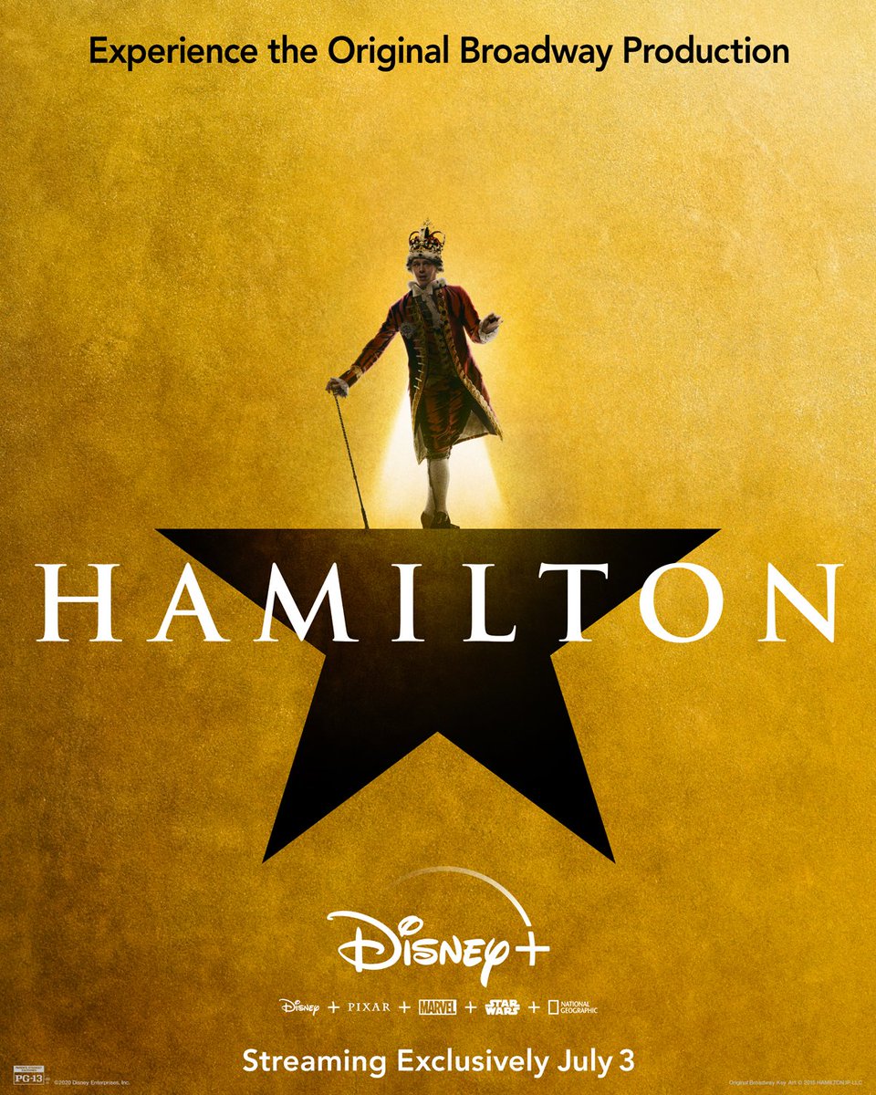Jonathan Groff is King George III in Hamilton.  #Hamilfilm  