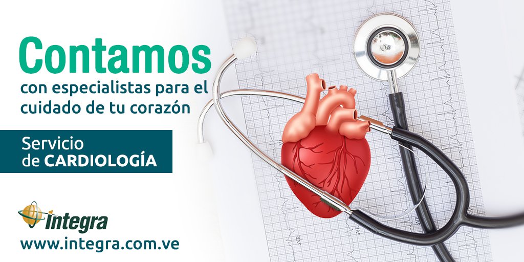 Integravzla's tweet photo. Atención especialidades Cardiológicas 🫀:
Íntegra Caracas. 🗓️ Lunes, Martes y Jueves 
Íntegra Cumaná. 🗓️ Lunes a Viernes
Íntegra Valencia. 🗓️ Lunes y Miércoles
https://t.co/un4zZDL6gl

#IntegraCaracas #IntegraCumana #IntegraValencia https://t.co/hAiE0S43PU
