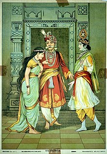 7/nKrishna returns the jewel to Satrajit.Satrajit now repents for his false accusations. He goes to Krishna & offers him the jewel and his daughter Satyabhama in marriage.Krishna accepts Satyabhama but not Syamantaka Mani.He hands over the jewel to Surya Dev.