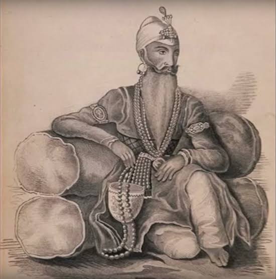 11/nThan the diamond came in hands of Shah Shuja of Afghanistan.Shah Shuja & his family was detained by Maharaja Ranjit Singh & was forced to handover Koh-i-Noor to Maharaja in 1813.The precious gem was back to India once again.Pic of Maharaja Ranjit Singh.