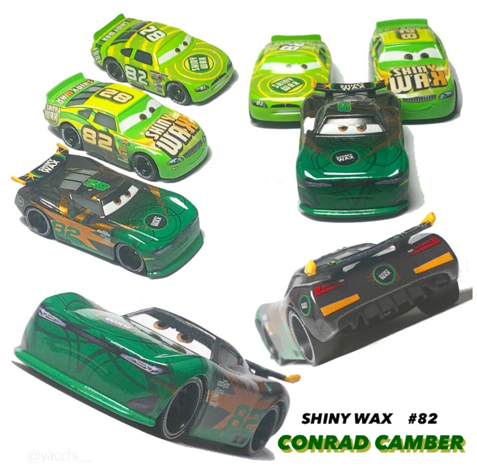 Mattel Cars SHINY WAX ♯82 CONRAD CAMBER #カーズ #カーズ3
