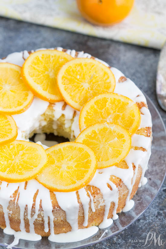 kyosuke aoi: buttermilk orange glaze pound cake
