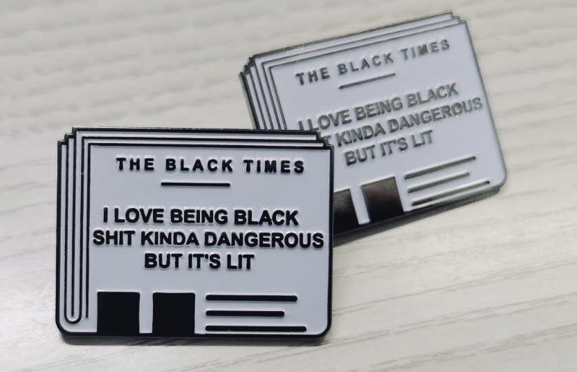 blackgadivo's tweet image. It’s always gonna be lit no matter what. Pin by @pinnaclepins #blackpinmakerleague #bpml #blm