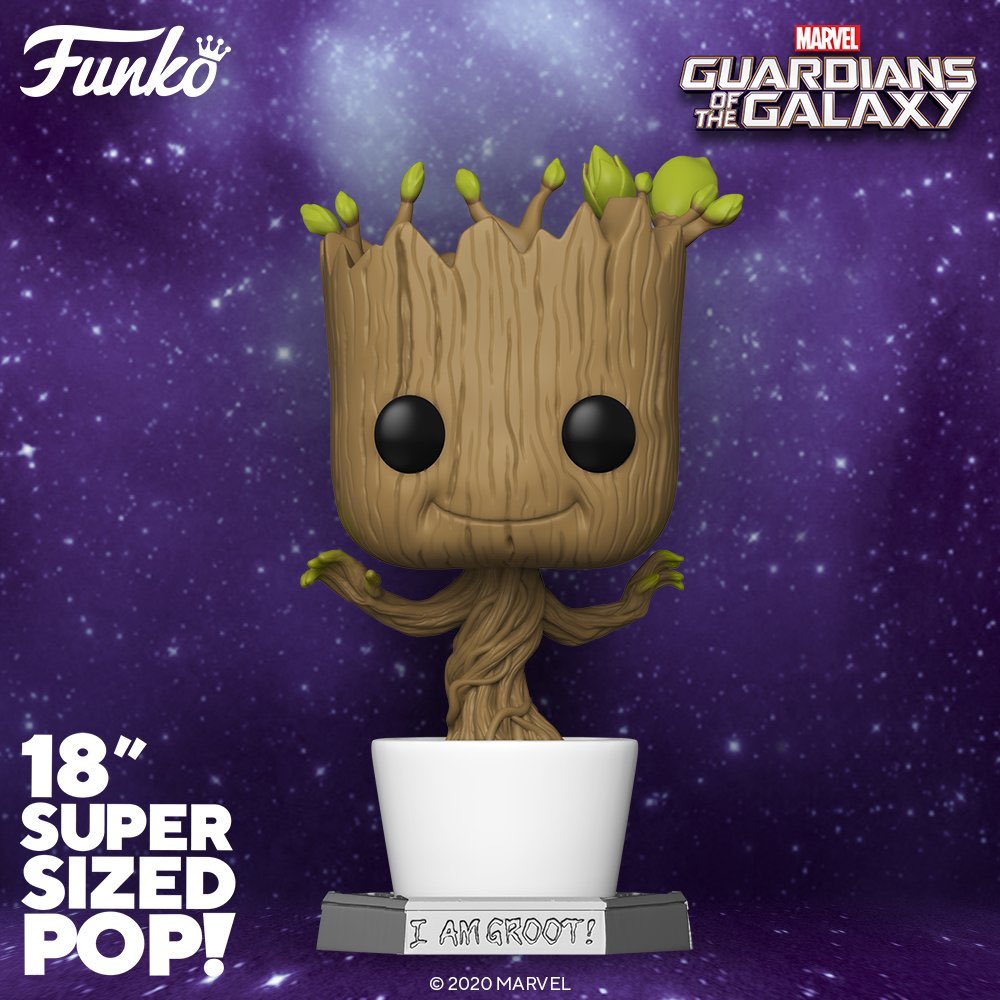 Distrackers Coming Soon Funko Pop Marvel 18 Dancing Groot