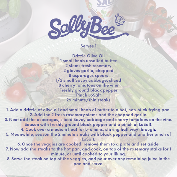 sallybeelicious's tweet photo. #AD In Partnership with @LoSaltUK
5 Minute Sizzling Steak 😍🍴
Enjoy! ❤️🐝
#seasonwithsense #sallybee #sallybeelicious #motivation #healthy #healthyfood #goodfood #healthythoughts #healthymovement #weightloss #feelgood https://t.co/2vMHqH8clt