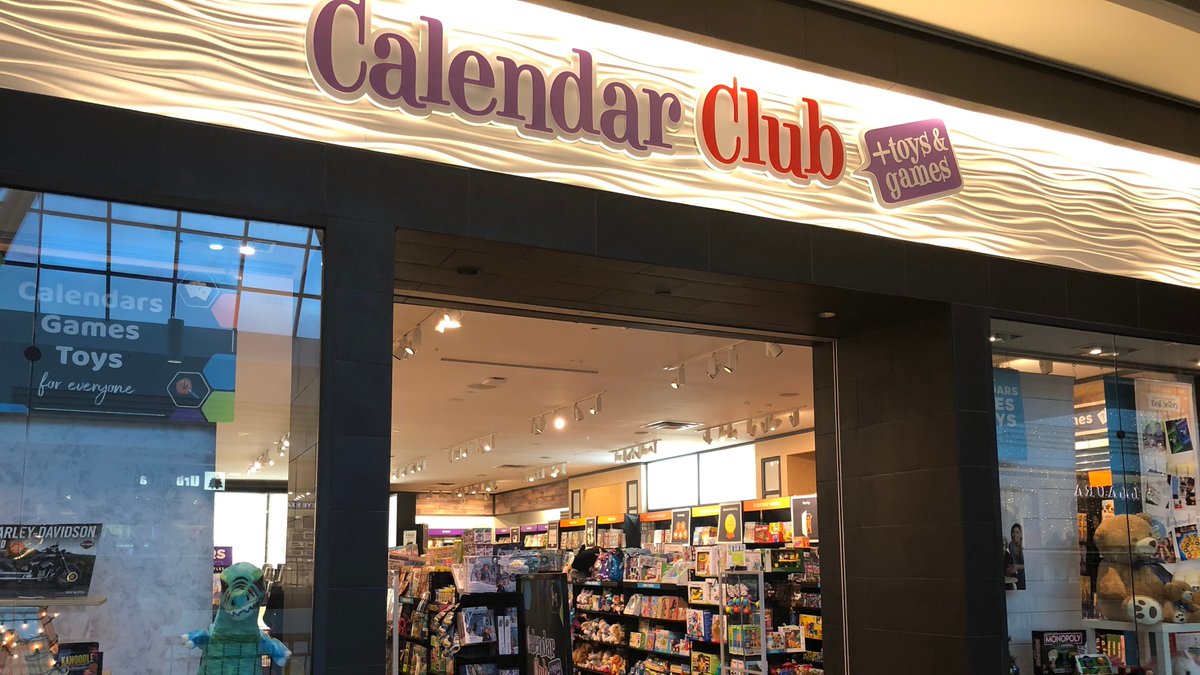 calendar club toys and games