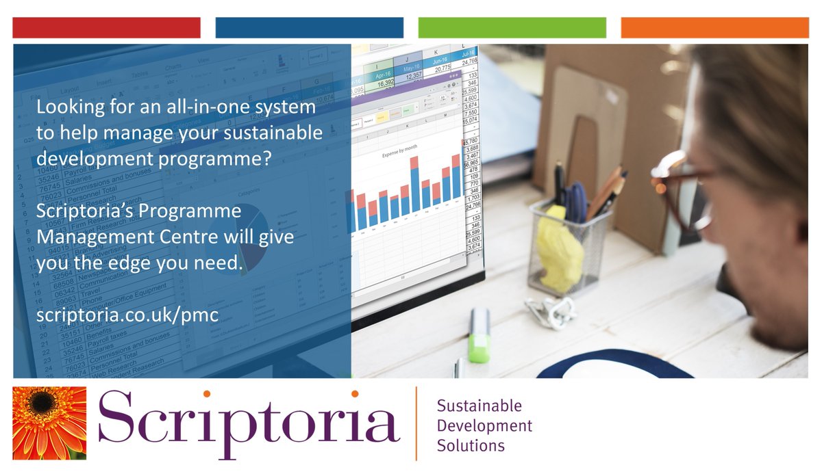 Looking for an all-in-one system to help manage your #sustainabledevelopment programme? Scriptoria’s Programme Management Centre (PMC) will give you the edge you need. Find out more at ow.ly/V1ta50AfHGN #sustainability #internationaldevelopment