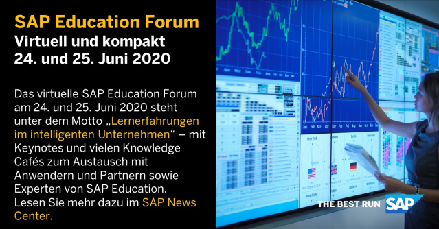 Seyde7's tweet photo. Morgen ist es endlich soweit! Das SAP Education Forum öffnet die virtuellen Pforten. Ich freue mich auf die spannenden Keynotes &amp; die interaktiven Knowledge Cafés. #saptraining #sapedforum https://t.co/2PAuOQfzSu https://t.co/z86XPfzQ7J