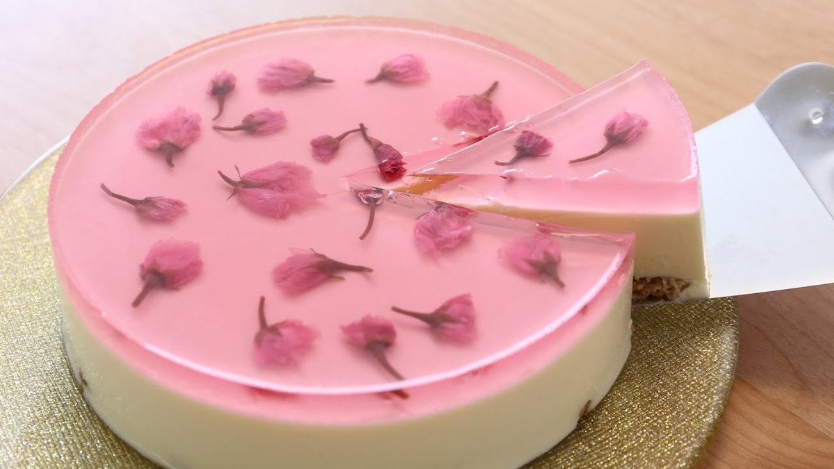 shoma hanamura: sakura and sake cheesecake