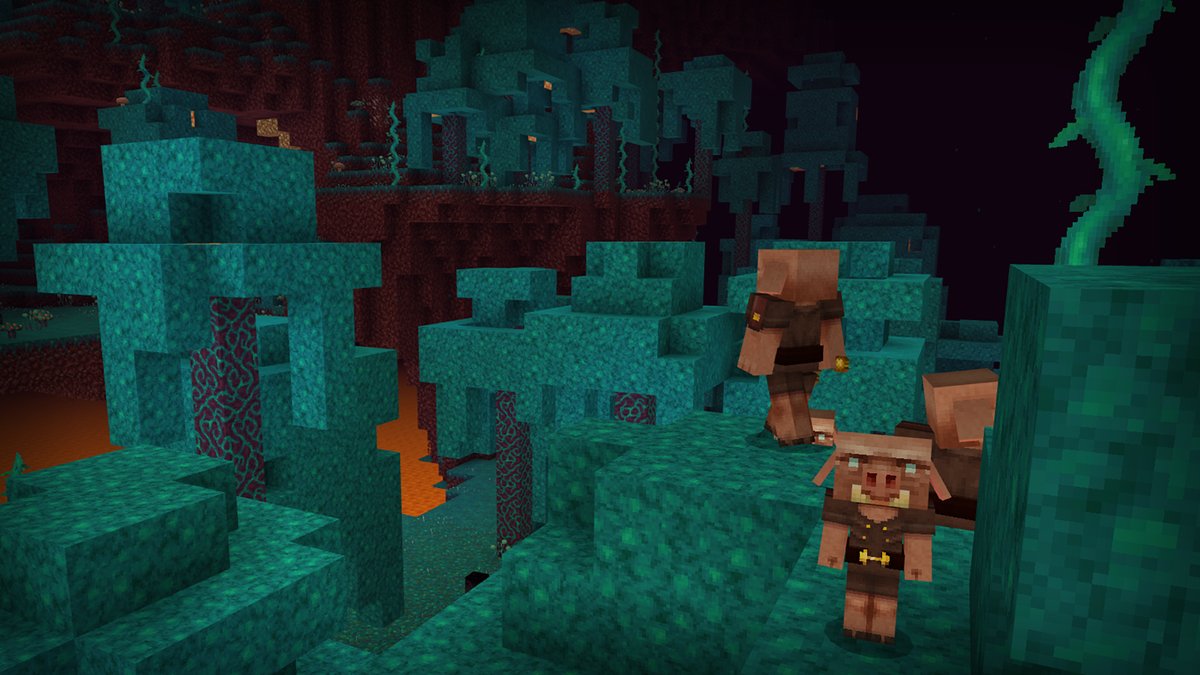 Eleazzaar The Netherupdate Is Out And Lithos Texture Pack Is Ready Get The Java Version Here T Co Diqmmrsetb Get The Bedrock Version From The Marketplace Within Minecraft T Co Nr9v849yad