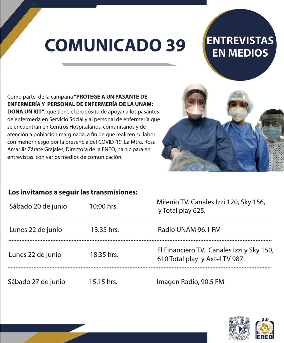 FenoUnam's tweet photo. No olviden sintonizar la siguiente entrevista este sábado 27 de junio por Imagen radio 90.5 F.M. https://t.co/aHfJK5vZKn