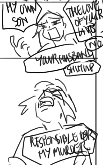 SQH and his over dramatic self is the only reason why this comic will see the day. 