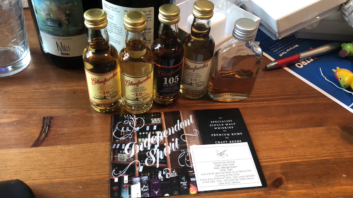 Kevin Brown (@kevinfbrown) on Twitter photo Looking forward to our whisky tasting tonight at 7pm with <a href="/glenfarclas/">Glenfarclas Whisky</a> and @indiespiritbath Looking forward to our whisky tasting tonight at 7pm with <a href="/glenfarclas/">Glenfarclas Whisky</a> and @indiespiritbath