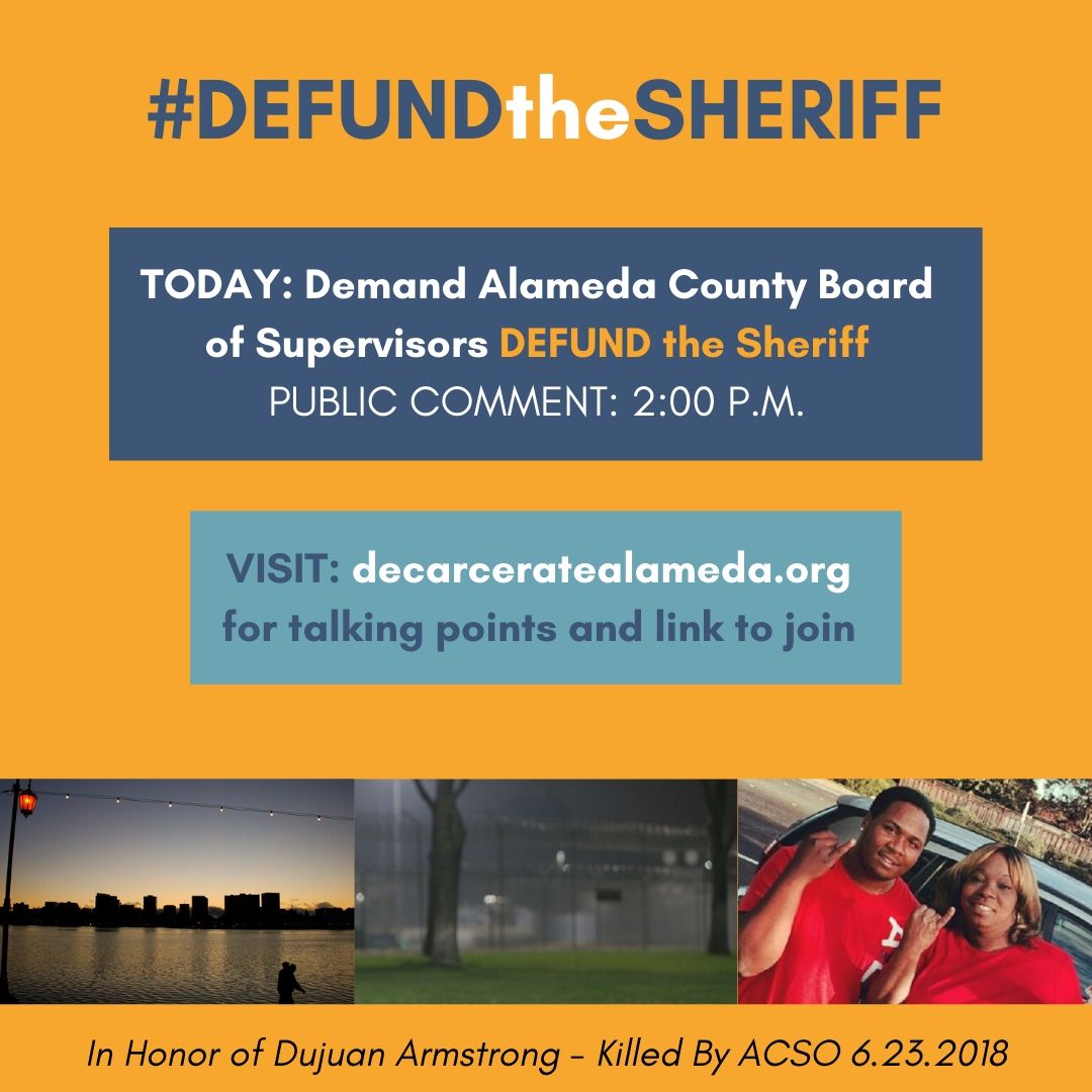 ellabakercenter's tweet photo. Two years ago the Alameda County Sheriff's Office murdered #DujuanArmstrong. Join us as we honor his memory and push to #DEFUNDtheSheriff! #Justice4Dujuan #DefundThePolice #FreeSRJ

Talking points and links to take action: https://t.co/gnt9PgaQle https://t.co/objhfGQO0L