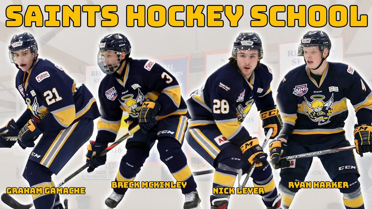 🚨 ATTENTION 🚨 Bantam and Midget aged players! Sign up today for our prep camp led by Saints Head Coach Bram Stephen and Saints players.

Details here --&gt; sprucegrovesaints.ca/community/hock…