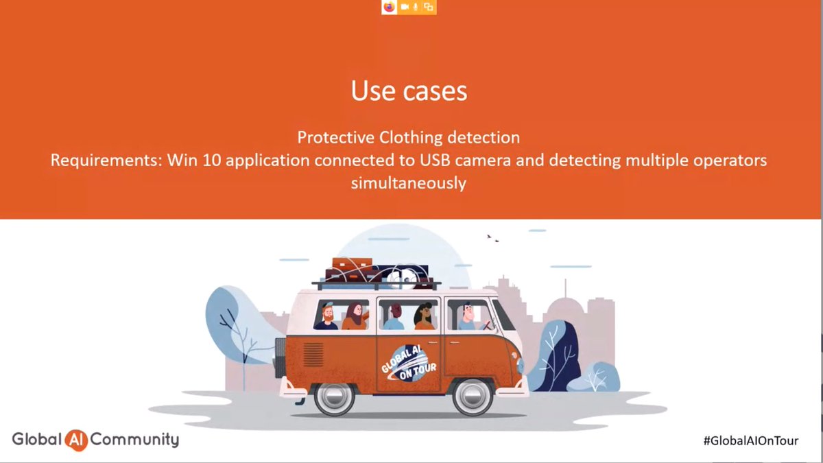 sammydeprez's tweet photo. Now on the #GlobalAIOnTour #Belgium edition.
@ajakupov1 talking about detecting protective clothing with #Microsoft #CustomVision
Now live on: https://t.co/9RK5b4eaj0 https://t.co/h7MxVmxXfm