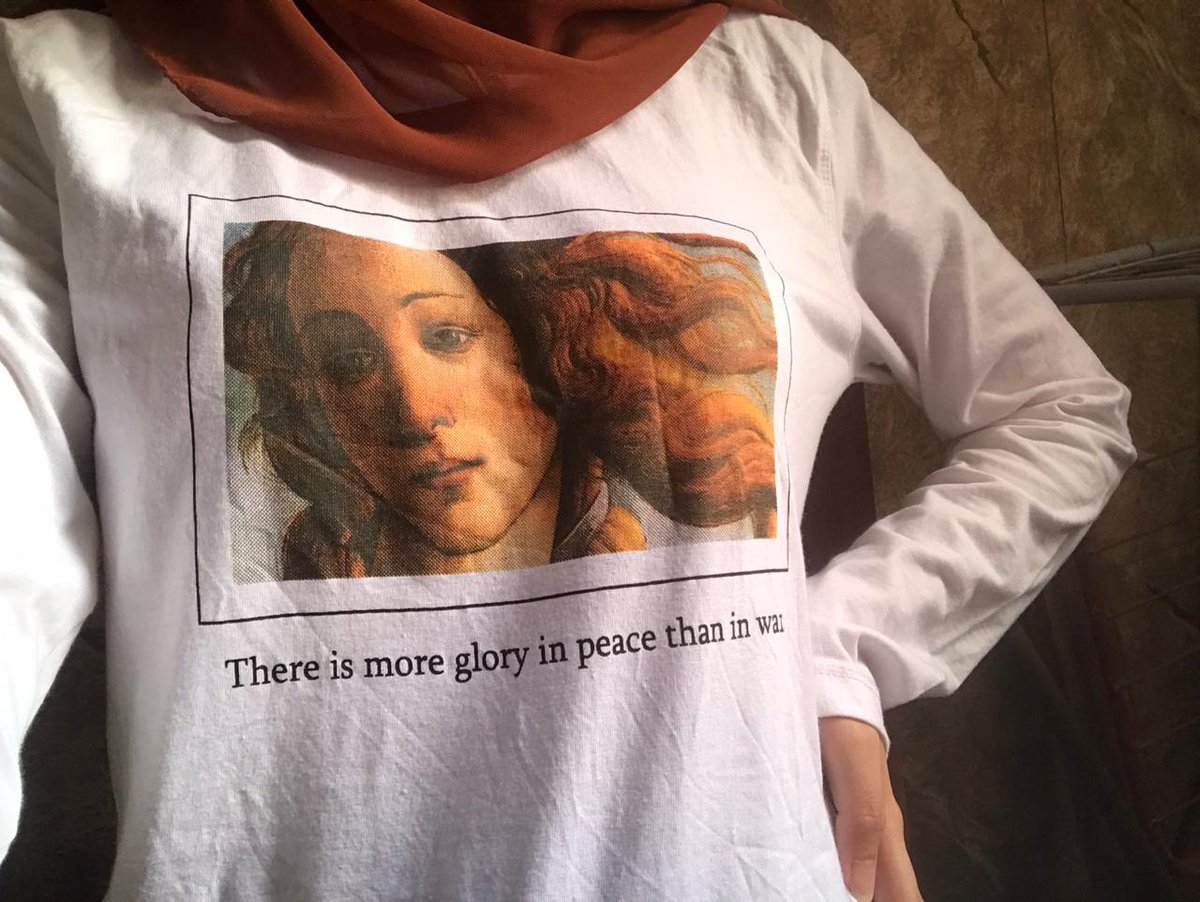 There is more glory in peace than in war ✨