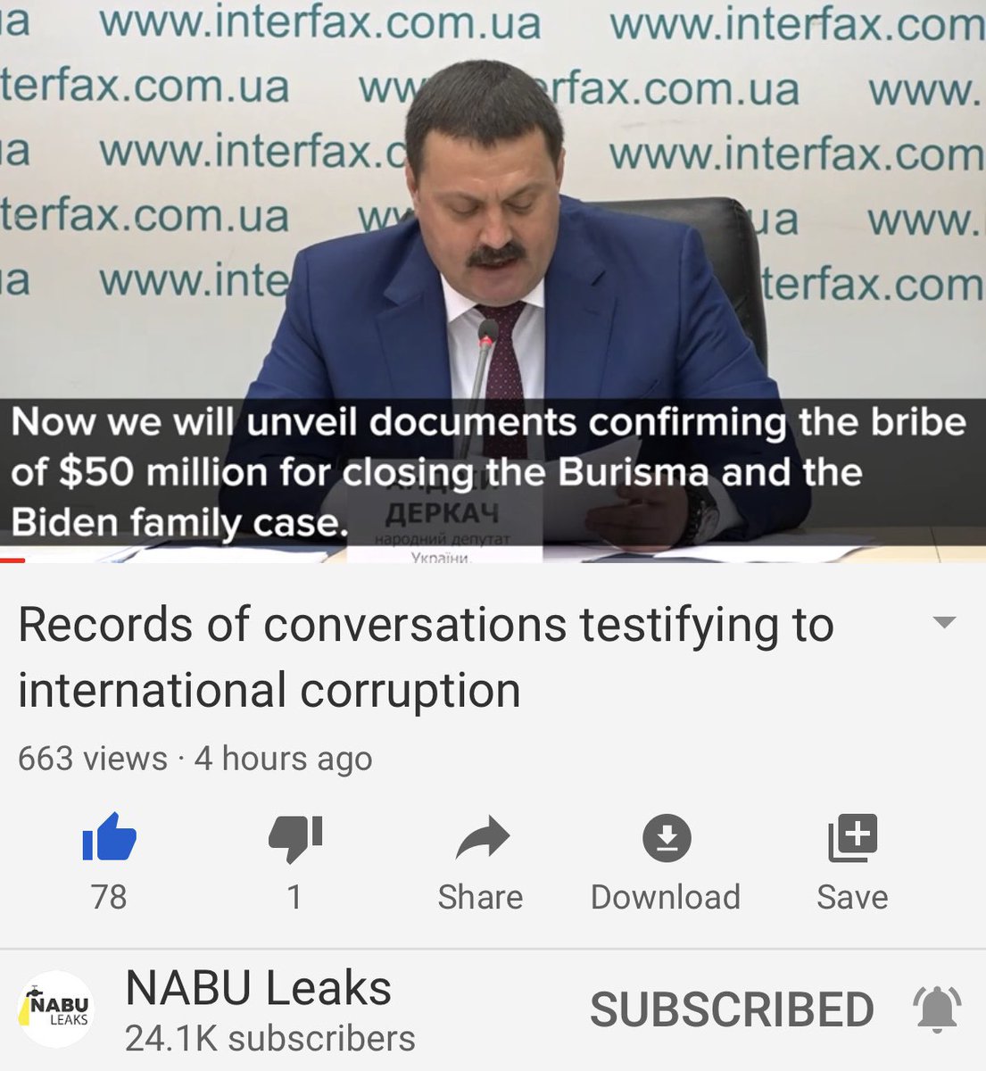 The government of  #Ukraine released documents that confirm the  #bribe of $50 million for closing the  #Burisma  #Biden family case. Let’s call this thread:  #JoeBiden is fkd