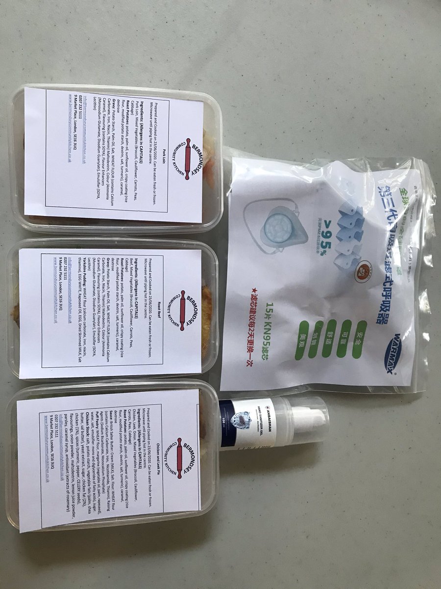 80 meals from <a href="/BermondseyCK/">BermondseyCK</a> today distributed to our #network

Some people we have supported from the first delivery, others for only a short time, whoever needs, gets!

We are #EXTREMELY #grateful to all #volunteers who STILL turn up &amp; make this happen #thankyou ❤️Lisa