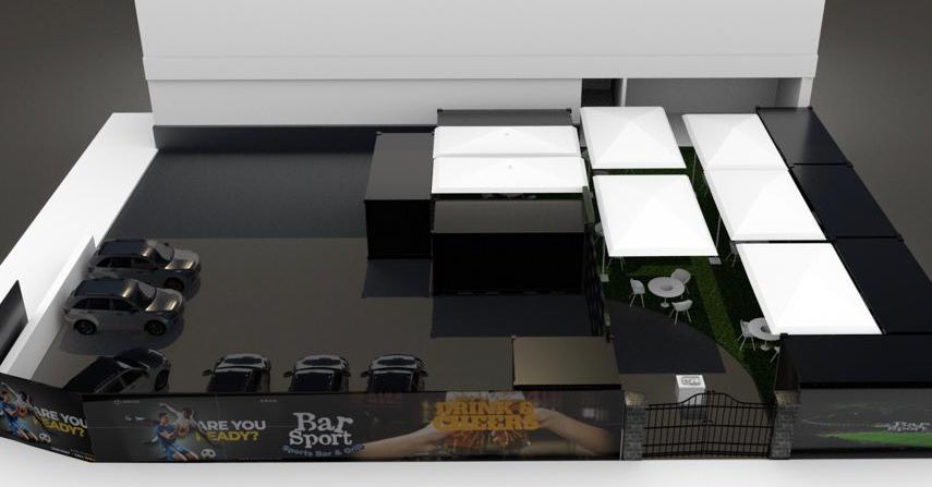 Barsport's tweet photo. 😂 Happy Days...
We’ll be reopening Bar Sport on American Independence Day Saturday 4th July 🇺🇸
(Here’s our planned Outdoor Covid Safe Lounge in our Car Park)
#OnlineOrderSystem #YoEllo #TableService #DisposableGlasses #FaceCoveringStation #SanitiserStations #SocialDistanceTables https://t.co/CeiZWQW3uB
