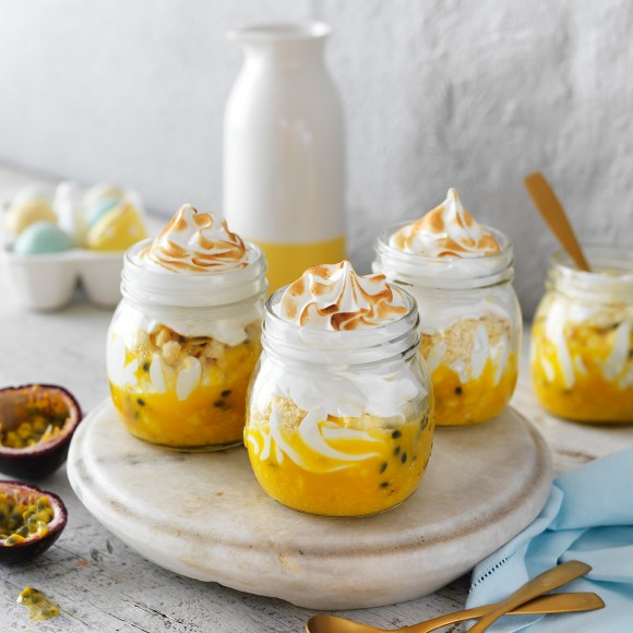 shiro tachibana: tropical passionfruit meringue