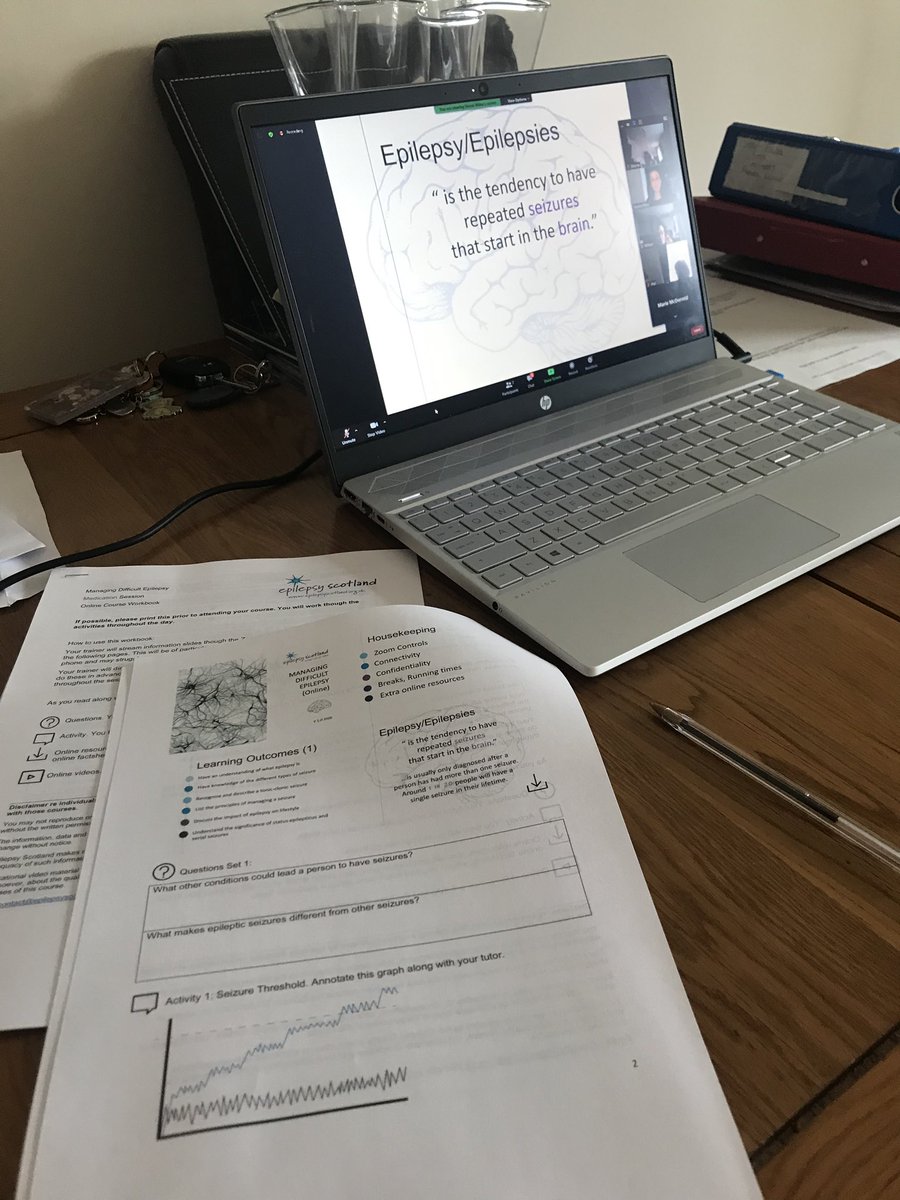 <a href="/epilepsy_scot/">Epilepsy Scotland</a> working in collabearation with <a href="/CornerstoneNor1/">Cornerstone North Lanarkshire</a>  to ensure our colleagues have the training they need during #lockdown #COVID19  #partnershipworking