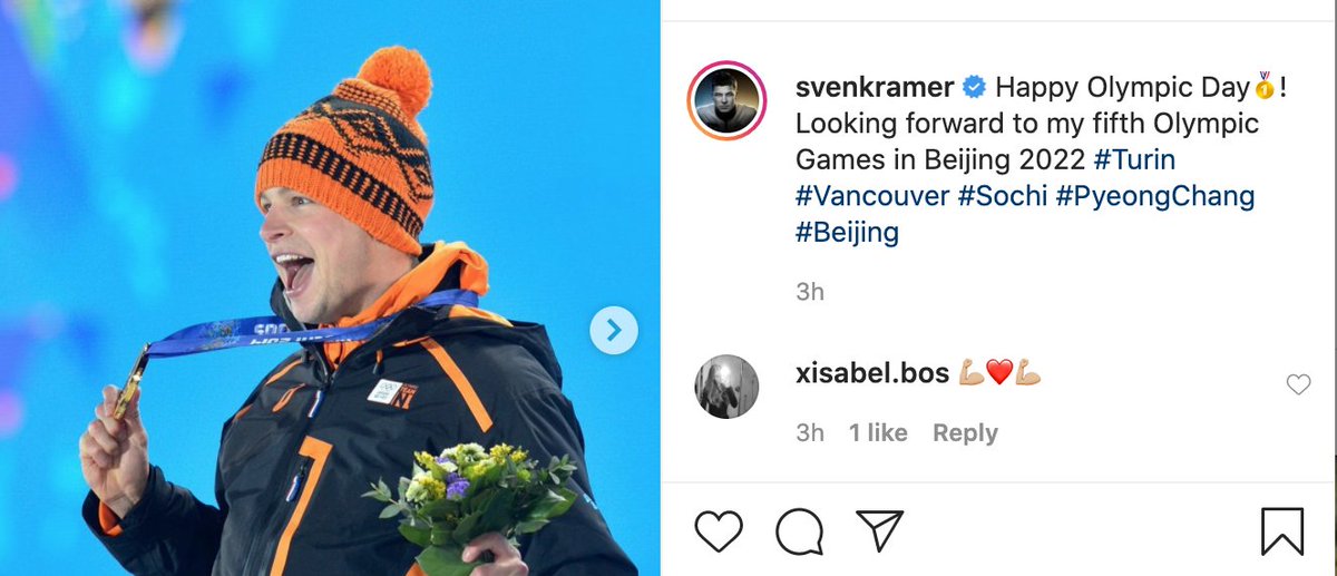 verklapschaats's tweet photo. Sven Kramer plaatst zich via Instagram voor Spelen 2022 in Beijing

💜https://t.co/iyj3tJNstX https://t.co/oBfj4sDHIz