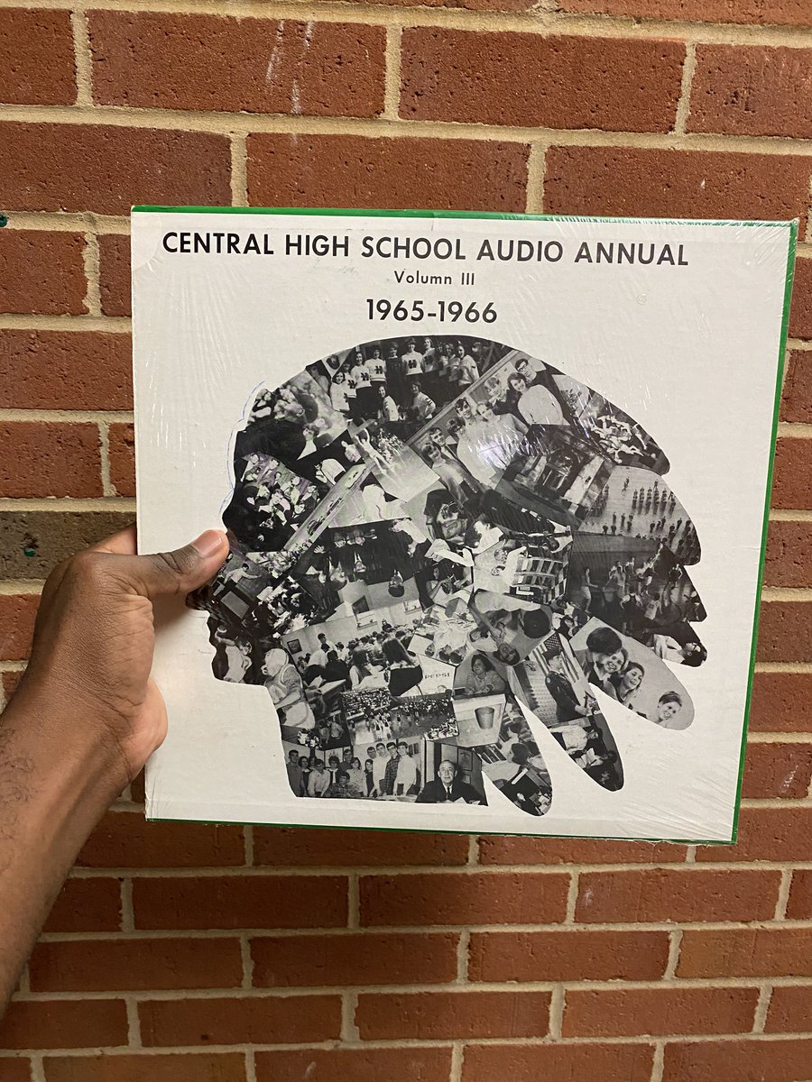 Memphis things found in racks today. Central High School Audio Annual ‘65-‘66