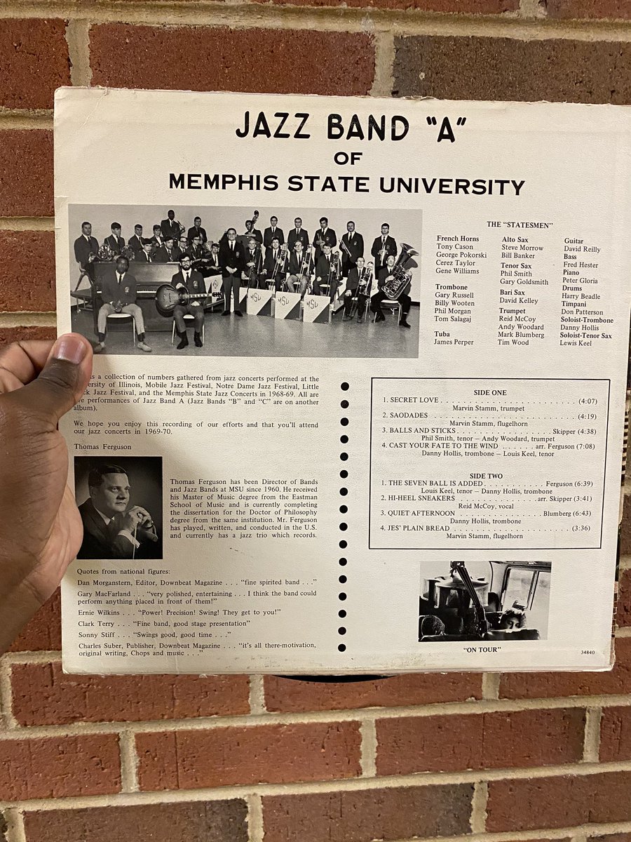 Memphis State University Jazz Band A