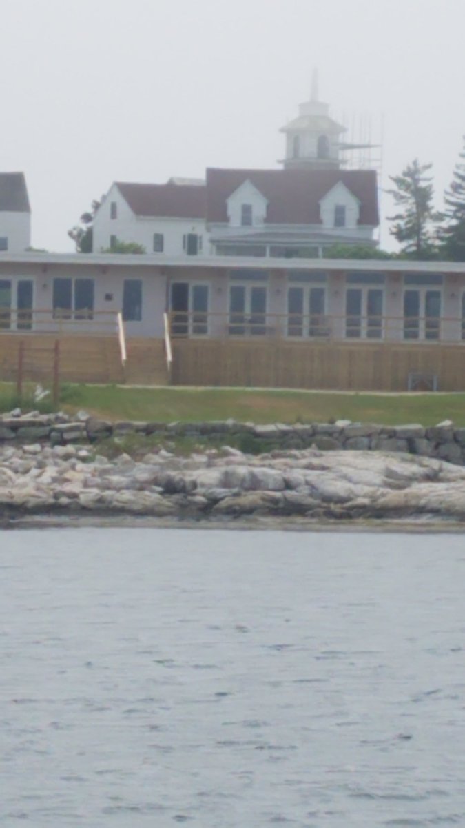 PelsArePels's tweet photo. Scaffolding around the #StarIsland chapel https://t.co/mt6UOoTIYw