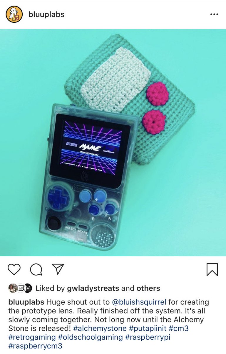 BluupLabs's tweet photo. Amazing piece of kit #RaspberryPi #ComingSoon #AlchemyStone #OldSchoolGaming #cm3 https://t.co/ncADVZNcAQ