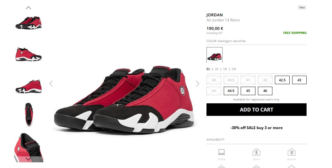 jordan 14 restock