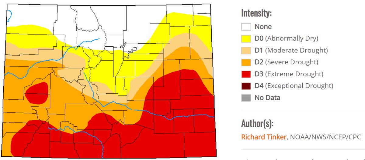 The <a href="/GovofCO/">Governor Jared Polis</a> has activated Phase 2 of the Colorado Drought Plan as conditions deepen across 81% of the state. Learn more: bit.ly/2YqFtdg