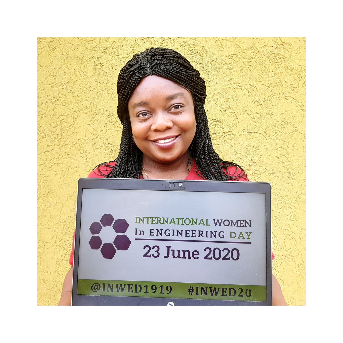 Marlise Montcho says she knew she needed to pursue a career in engineering because it was the easiest way to innovate and make significant contributions in the fields of science and to improve people's lives. #INWED20 #InternationalWomenInEngineeringDay20