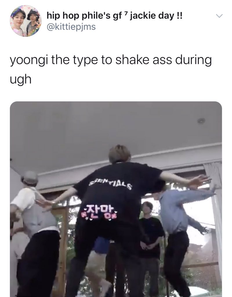 “Yoongi is the type to” tweets but it gets more intense as you go along