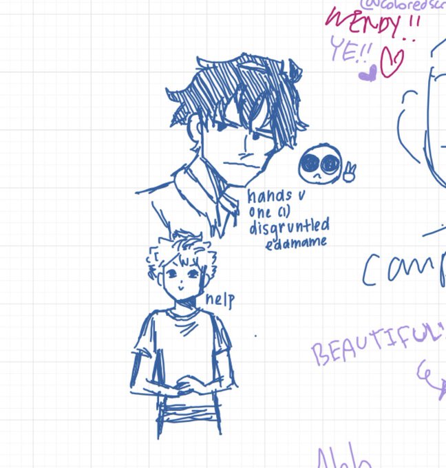 @tinartss SJAKDN petition to give edamame a REST (aka watch the great pretender) also hinata best boy 