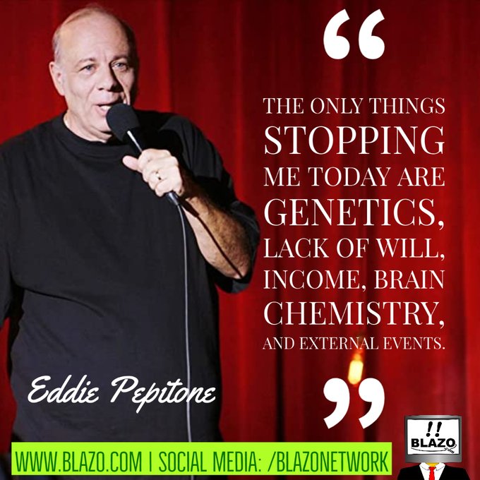 This is more relevant now than 2011 when it was originally said.   "The only things stopping me today<a href="/tag/wisewords"class="tags"><span>#wisewords</span></a><a href="/tag/laugh"class="tags"><span>#laugh</span></a><a href="/tag/comedy"class="tags"><span>#comedy</span></a><a href="/tag/gold"class="tags"><span>#gold</span></a><a href="/tag/darkhumor"class="tags"><span>#darkhumor</span></a><a href="/tag/currentevents"class="tags"><span>#currentevents</span></a>