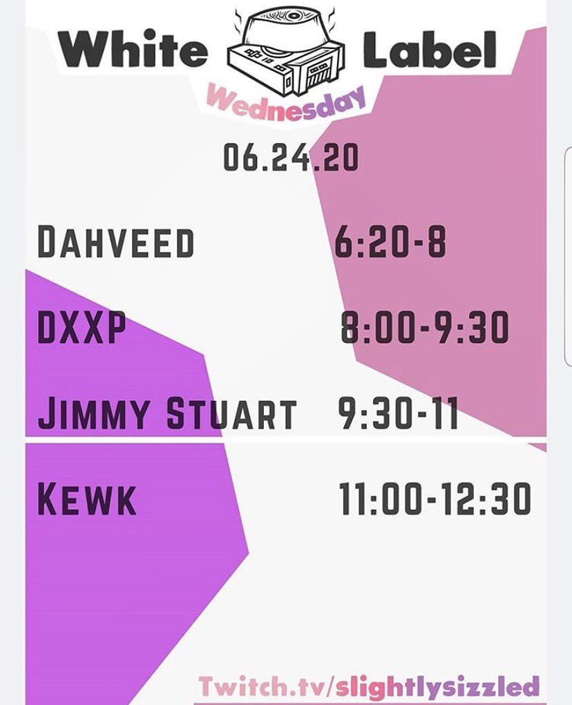 jimmystuart_'s tweet photo. Tomorrow on twitch with @slightlysizzledwhite ! Micro, minimal, house, & tech. Let’s get groovy. Join us on twitch! (Link in bio). #housemusic #minimal #tech #microhouse #deeptech #slightlysizzledwhite #twitch #livestream #dj #letsgetgroovy https://t.co/SmEYOhMnct