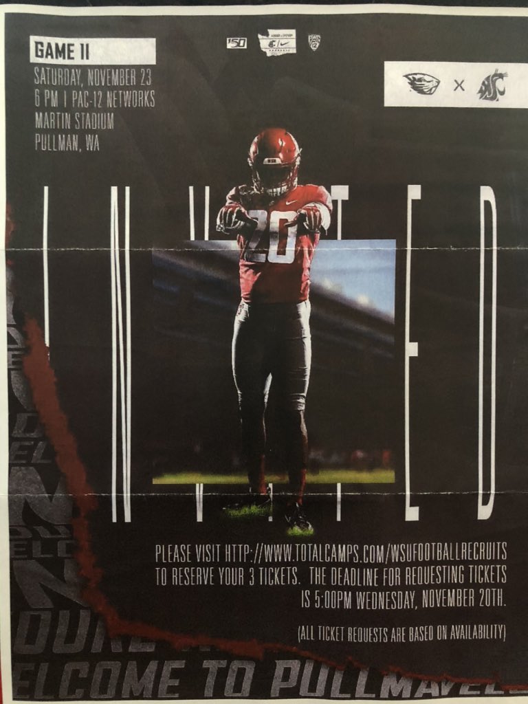 GirodJustin's tweet image. Appreciated the opportunity given by @WSUCougarFB to get on campus in the fall.
@AndrewNemec @BrandonHuffman @247Sports