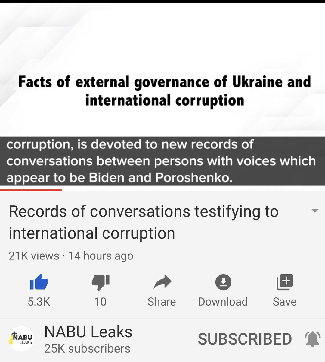 Ok I’m back and trust me, it gets even better - or worse...so now they’re discussing the fact that Biden was very interested in the energy sector and that Naftogaz CEO, Kobolyev, was subordinate to Biden