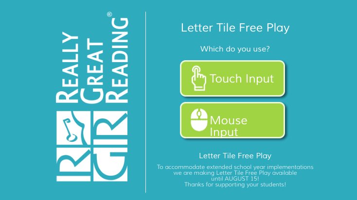 RGRCompany's tweet photo. Letter Tile Free Play is a digital student letter tile kit for distance learning and practice. Available until August 15!
https://t.co/2Qy6Q9lC4H

#reallygreatreading https://t.co/RaSua573FC