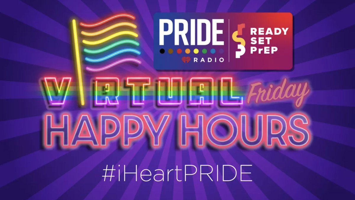 Wild949's tweet photo. Party with us at our Virtual Happy Hour happening TODAY at 5PM!! #iHeartPride

Celebrate #PRIDE with us here: https://t.co/8bujpQpEnp

Details: https://t.co/87K3QwASol https://t.co/peZzo2BZIi