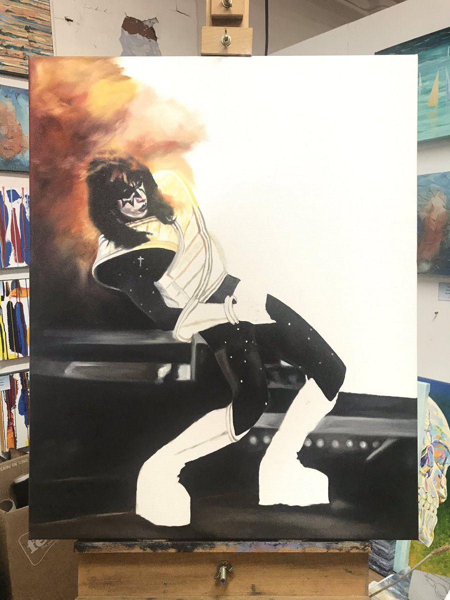 WarrenGreen06's tweet photo. Moving on with Ace... 😉👍 #acefrehley #acefrehleyarmy #acefrehleyfans #kiss #rocklegend #rockgod #rockband #guitarlegend #originalart #originalartwork #oilpainting #portrait #portraiture #fineart #art #artist #painter #framedart #artforsale #artworkforsale #acefrehleytroutplayer https://t.co/UK56uYwJql