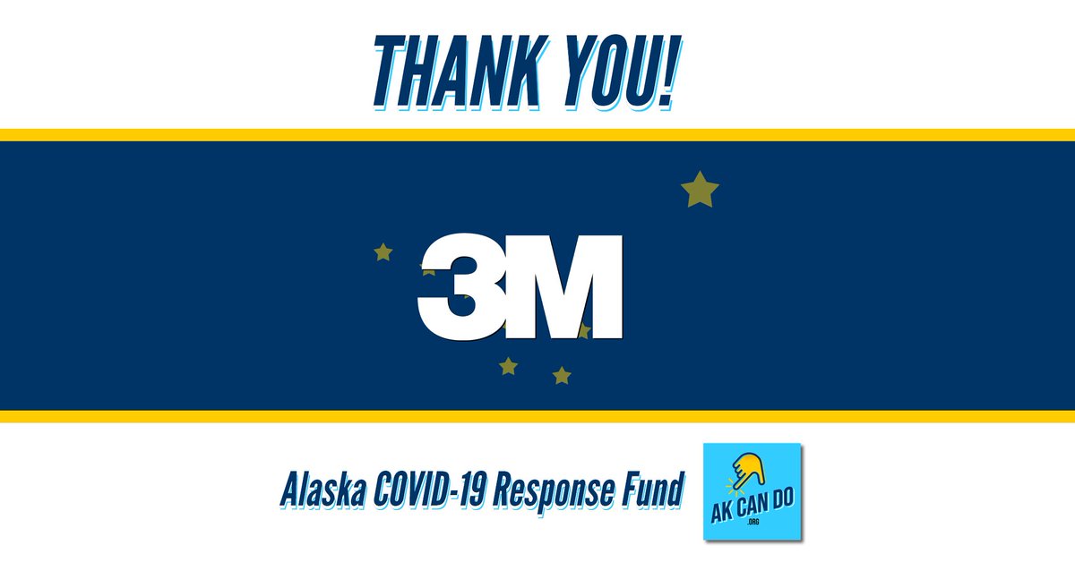 liveunitedanc's tweet photo. .@3M invests themselves and their resources in improving lives around the world, and we can't thank them enough for their investment in #AKCanDo #COVID19Pandemic recovery for Alaskans. Help us say thank you for their generosity and keeping our neighbors safe and housed. 🙏 https://t.co/lAhpTA5lAq