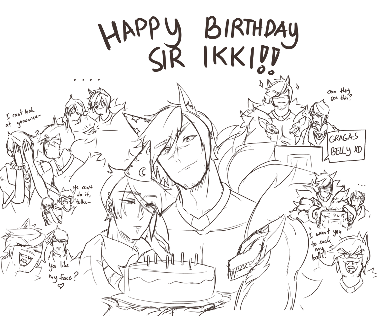 Made this yesterday for @ikkiandnana's Ikki on his birthday! o 7o/
May you live long and continue to give more smoochies to Nana~
This was based on the various events that happened during their cos stream~
Such cute bastards >:U
#Settphel