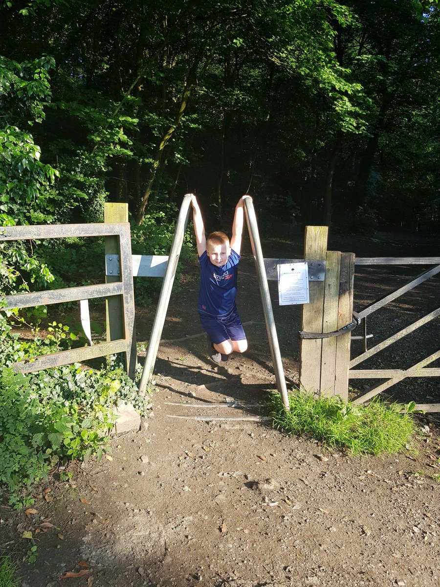 jljarman's tweet photo. @BirstallAcad Lovely walk in Briar Woods this evening. Jack recalling his knowledge of types of trees. #thegreatoutdoors #treespotting #scienceandnature https://t.co/HrxSHMx1vJ