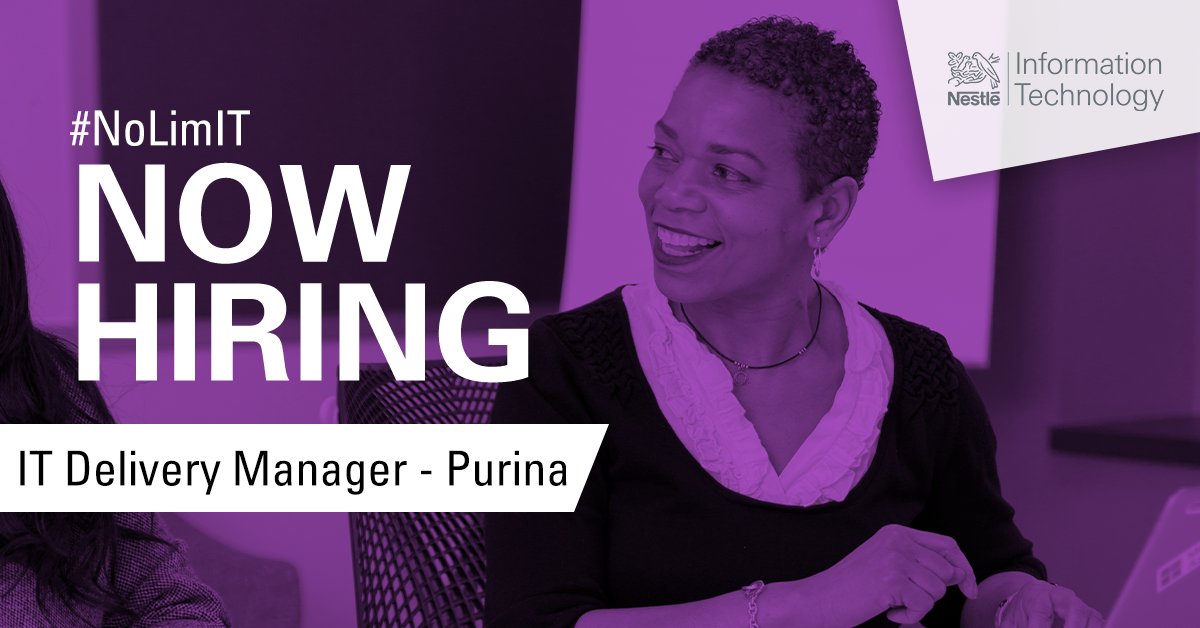 Work hand in hand with teams at Purina with the vision for new products to the technicalities of high-visibility implementation and adoption. #NoLimIT   nestletech.com/2Nlc7XH
