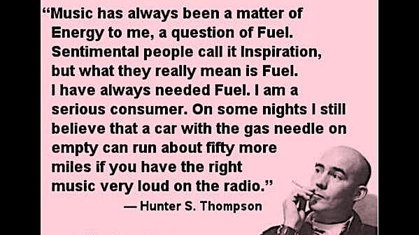 TrevorJoneses's tweet photo. This Friday we'll have some more fumes to get you that last 50 miles: https://t.co/Nra3jLXPS7
#huntersthompson #wherethebuffaloroam #gonzo #anywhile #youshould https://t.co/fETZwwZrPd