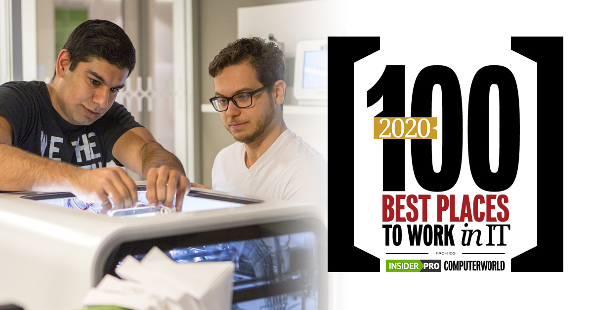 chrisrtodd's tweet photo. It's true what they say...we're #bettertogether! @UltimateHCM ranked #1 and @KronosInc ranked #2 on @iDG's Insider Pro and @Computerworld's 2020 Best Places to Work in IT list. Congrats to #UltiPeeps and #Kronites all over the globe! https://t.co/37QtgFTSb5 #BestPlacesIT https://t.co/aYdiOAPPYT