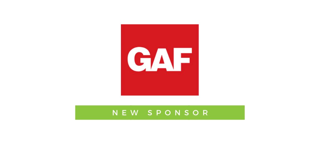 GoEEBA's tweet photo. We are excited to welcome @gafroofing GAF as our newest sponsor! GAF is a leading roofing manufacturer in North America, and is part of the largest roofing and waterproofing business in the world!
#GAF #roofing #sustainablebuilding #goeeba https://t.co/iMG4zWeM9S